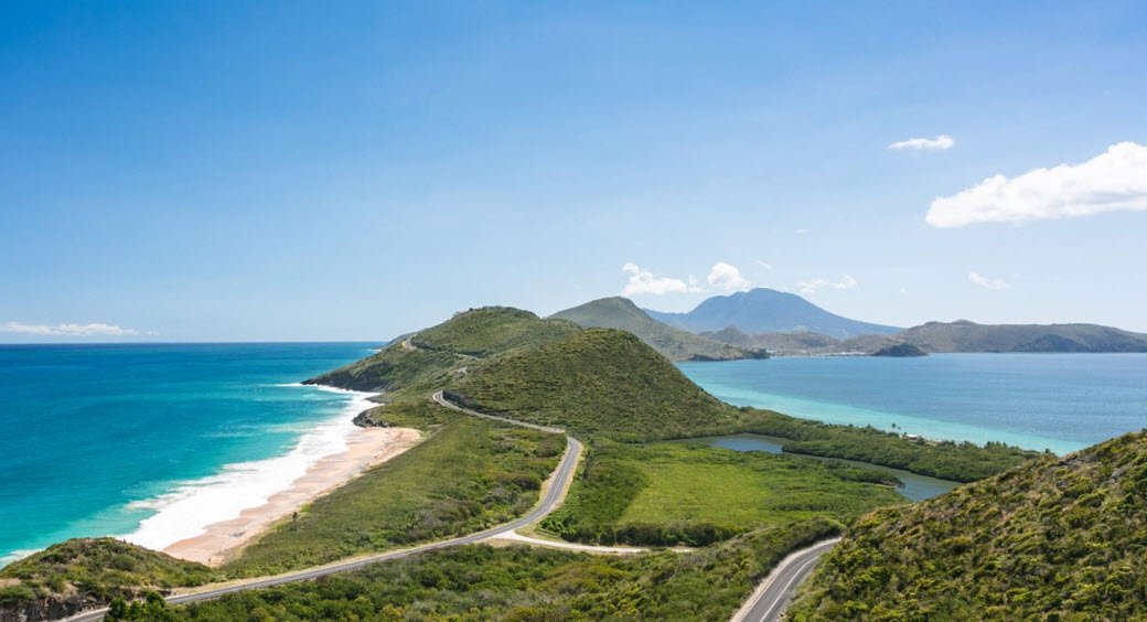 Timothy Hill Overlook, Near Frigate Bay, Saint Kitts, Saint Kitts & Nevis